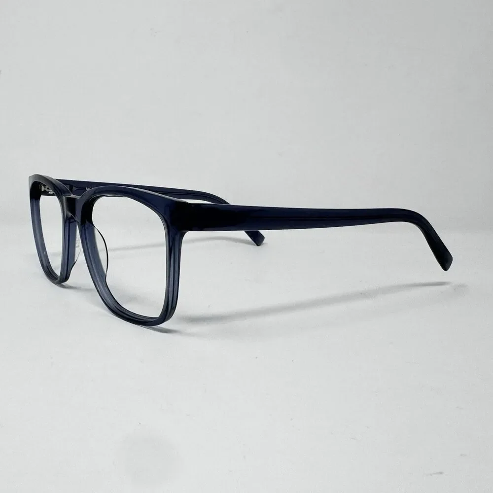 Warby Parker Barkley W754 Clear Blue Eyeglass Frames 58-19-145